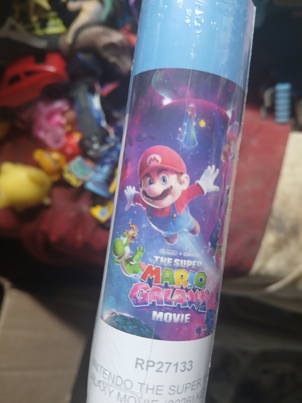 Nintendo The Super Mario Galaxy Movie Poster Roll - Blue